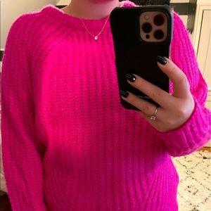 Bright Pink Sweater